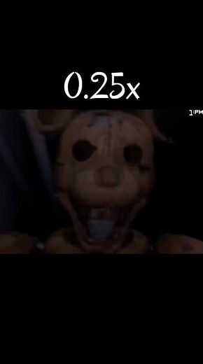 FNaC 2 – The Rat – Jumpscare 0.25x ➜ 2x