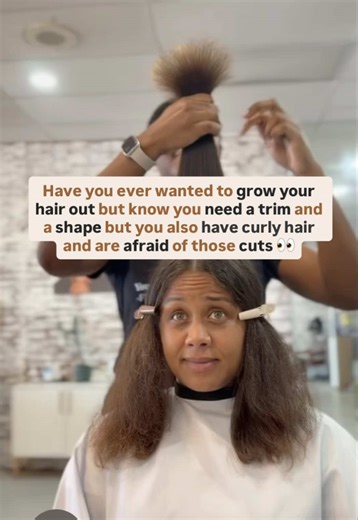I have been a curly Stylist for 16 years and I am still not overly comfortable letting other people cut my curly hair. They either move too fast. Don't ask enough questions or don't take the time to understand how my hair textures fall. My hair is so loose underneath, tighter in the middle and even tighter in the front, so all of that matters when it comes to the cut. I enjoy getting my hair done at my salon because the girls truly are amazing and extremely talented and love to learn and grow in