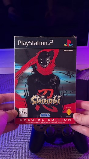 Shinobi 🥷 First time playing this game and i love the ambiance. Gameplay is very good, fights are pretty cool and cute scenes are awesome 😍 Did you had this game? Long gameplay video available on my YouTube channel (link in bio) #shinobi #playstation #playstation2 #ps2 #ninja #sony #sega #overworks #oboro #hotsuma #sword #shuriken #japan #tokyo #memories #nostalgia #childhood