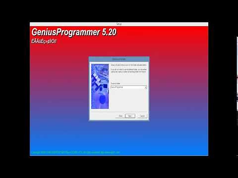How to install Genius G540 USB Programmer