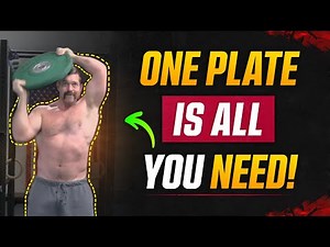 One Plate: Full Body Gains! 100 Rep Weight Plate Finisher