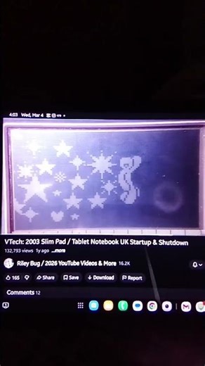 VTech 2003 Slim Pad Shutdown