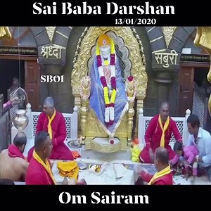 88K views · 8.5K reactions | Sai Baba Darshan Today From Shirdi | Sai Baba | Facebook