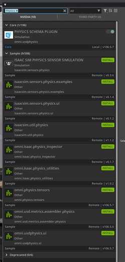 How to use the Physics Bundle Extension with Kit 106