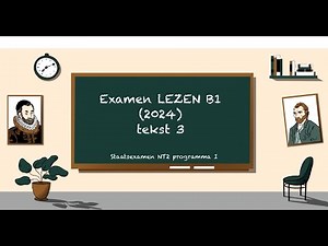 Examen LEZEN B1 2024 (tekst 3) - STAATSEXAMEN NT2 programma I