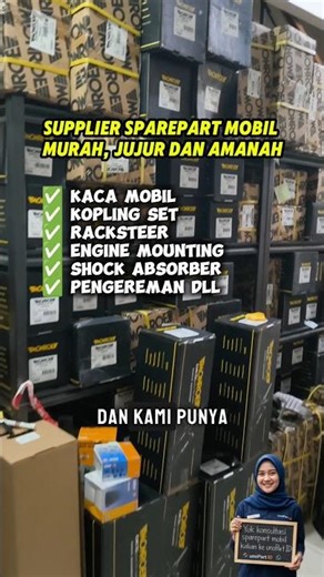 Supplier Sparepart Mobil Murah Jujur di Gading Serpong Tangerang | unoPart ID Banten