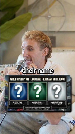 What NFL Teams Have Their NAME In The Logo?