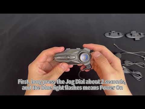 XGP-X10 Motorcycle Mesh Intercom Basic Operation