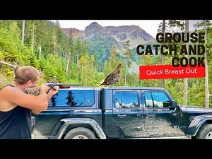 Ruffed Grouse Catch and Cook | How to DeBreast Grouse | Grouse Hunting