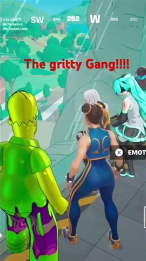 The gritty Gang #fortnite
