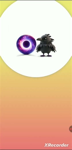 Crow and Black Hole fusion #shorts #fusion #animash #ytshorts