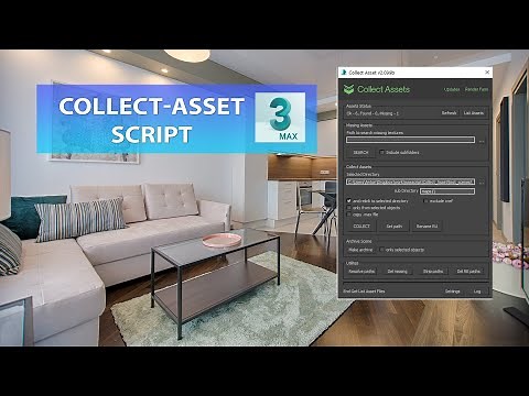 Collect Asset Script (3ds Max 2014 to 2021)