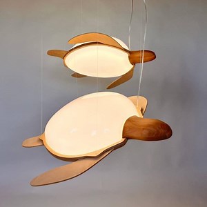 Handmade Sea Turtle Lamp: Coastal Dining Lighting - Etsy