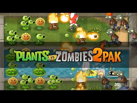 Plants vs. Zombies 2Pack [PC] Full Walkthrough Gameplay [MOD]