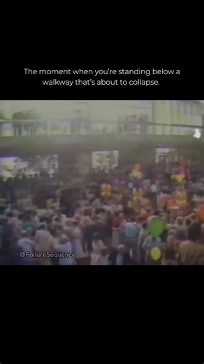 On July 17, 1981, the Hyatt Regency Hotel in Kansas City hosted a crowded tea dance inside its atrium. Hundreds of guests filled the lobby, while others gathered on suspended walkways overlooking the space below. The walkways were supported by steel rods connected to the ceiling. During construction, a small design change altered how those rods were attached, unintentionally doubling the load on a critical connection. The flaw went unnoticed. At 7:05 p.m., the fourth-floor walkway collapsed onto