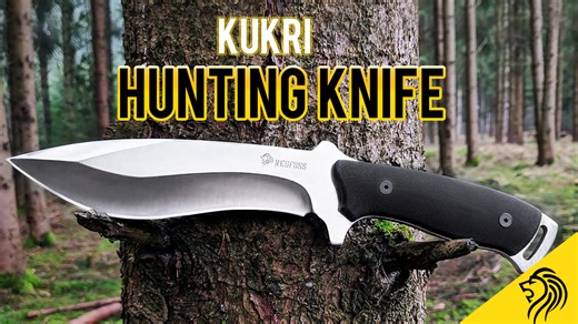 Watch Powerful Fixed Blade Kukri Knife - Rudging Through Jungles on Amazon Live