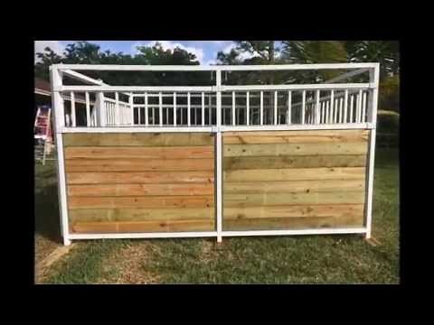 EZ UP Portable Aluminum Horse Stalls & Stables