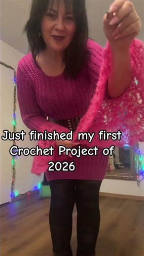 Crochet Bodycon Dress with Lacey Bell Sleeves #crochettutorial ? Comment ⬇️ #handmade #diy