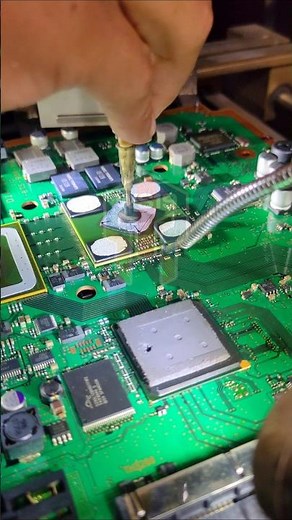 Removing RSX PS3 Fat (CXD2971) / GPU #rsx #gpu #ps3repair #soldering #welding #ps3ylod #ylod