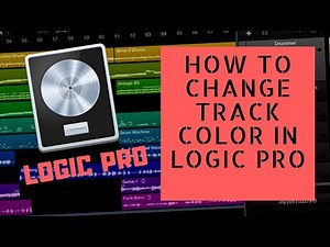How To Change Track Color In Logic