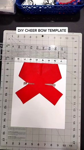 DIY Cheer Bow Template: Easy Craft Tutorial