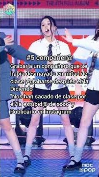 Cosas que hicieron mis compañeros que si lo haría un idol de kpop sería funado #kpop #trending