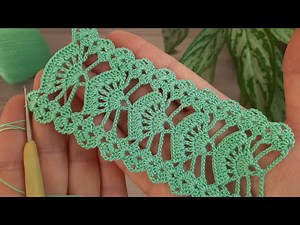 Wonderful Very Beautiful Crochet knitting pattern lace making, step-by-step explanation for beginner