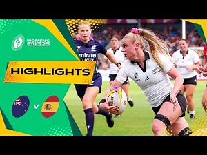 Black Ferns run rampant 🔥 | New Zealand v Spain | Rugby World Cup 2025 | Highlights