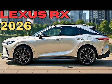 2026 Lexus RX Is Finally Here - Bold New Look, Big Surprises Inside!