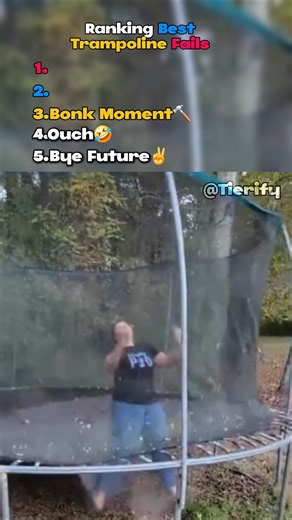S tier is NOT up for debate 💀 #trampolinefails #rankingfails #fails #funny #shorts