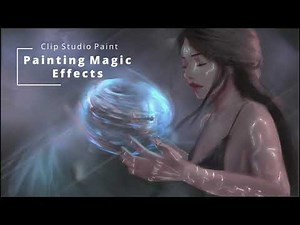 Painting Magic Effects Tutorial (CLIP STUDIO PAINT)