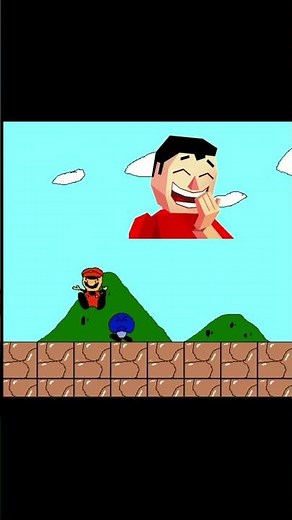 😂 FUNNY MARIO GAME OVER #mario #gameover #supermario #timeup #supermariobros #shorts #funnyshorts