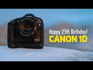 Happy 25th Birthday Canon EOS-1D (the 4.1mp CCD original)