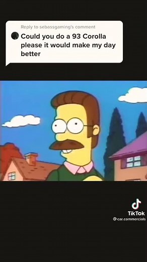 The simpsons Toyota from 1993