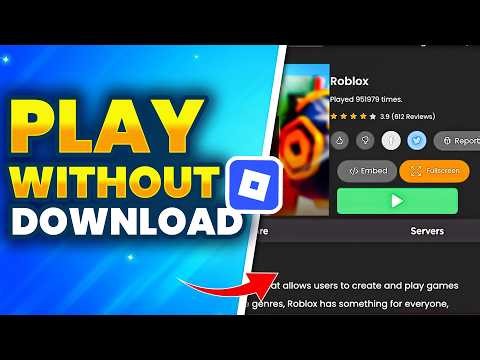 How to Play Roblox Without Downloading It - STEP BY STEP