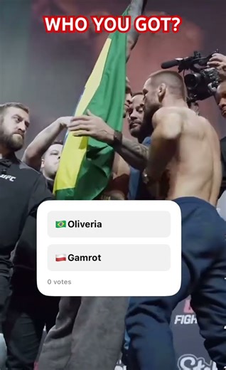 🥊WHO YOU GOT? #ufc #ufcfightnight #mma #sportsbetting