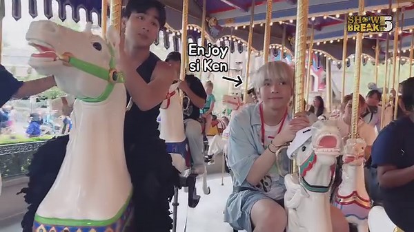 24K views · 8.1K reactions |  [SHOWBREAK F!VE - EP. 3] Yung excited ka na mag rides sa Disneyland pero ang sinakyan niyo, carousel. Wow bagong-bago! Watch it here  https://youtu.be/5tmdn_zMiLI #SB19 #SHOWBREAK #SB19SHOWBREAK | SB19 | Facebook