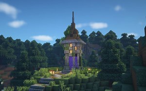 我的世界 教你建造一个地狱传送门！[Foxel]