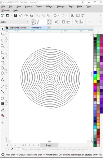 Corel draw tutorial in Beginners #akgraphics