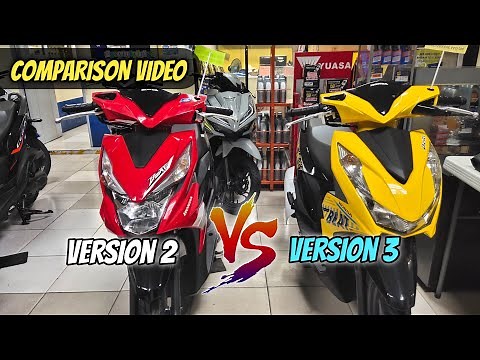 HONDA BEAT FI | VERSION 2 & 3 COMPARISON