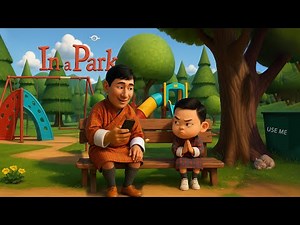 In a Park (bhutan 3D animation)