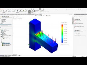 Simple CAD Solidworks Simulation For Beginners