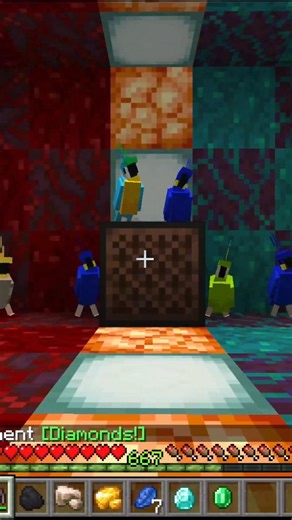 Parrot Dance While Mining Diamonds 🦜😂