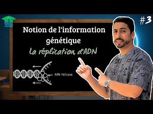 2BAC : Notion de l’information génétique : La réplication d’ADN🔥