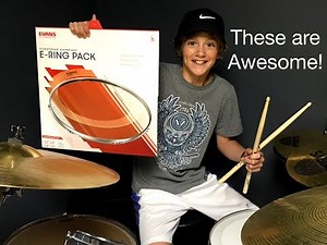 EVANS Overtone Damping E-RING Demo