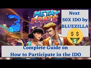 MetaMate IDO | How to Participate in MetaMate IDO | BlueZilla Launchpad | Bluezilla Crypto Projects