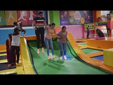 SkyJumper Trampoline Park @ Grand Square Mall, Velachery Chennai