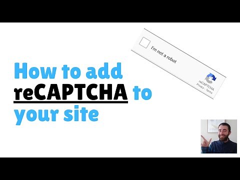 How to Easily Add reCAPTCHA to your Website Forms the EASY way - not the confusing Google way