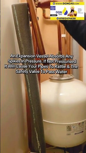 Recgarging The Unvented Cylinder Expansion Vessel #Boiler #Service #London #DGNGAS #HotWater Heating