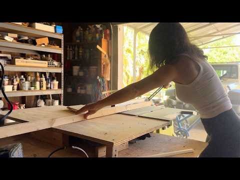 I Built a CLOSET in My Van Shower | Space Saving Vanlife Hack